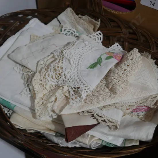 Basket and materials