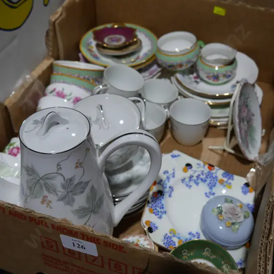 Assorted china