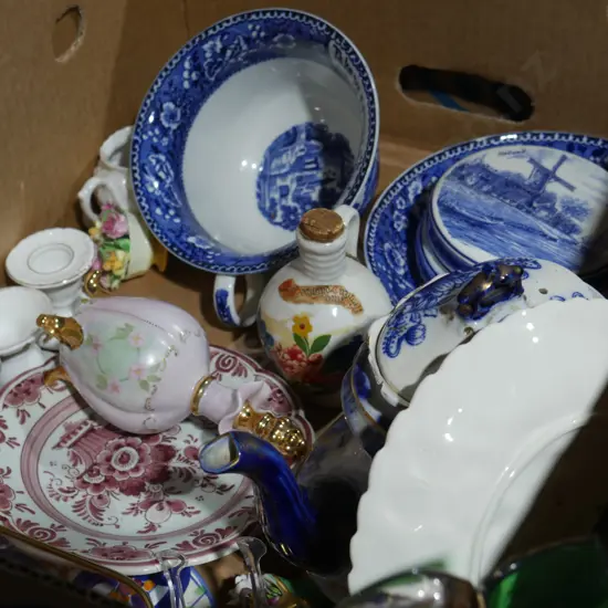 Assorted china