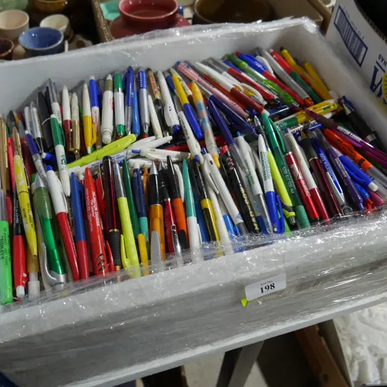 Collection of pens