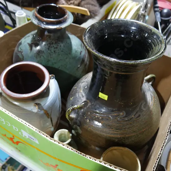Pottery vases
