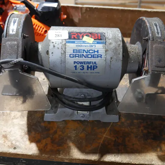 Ryobi bench grinder