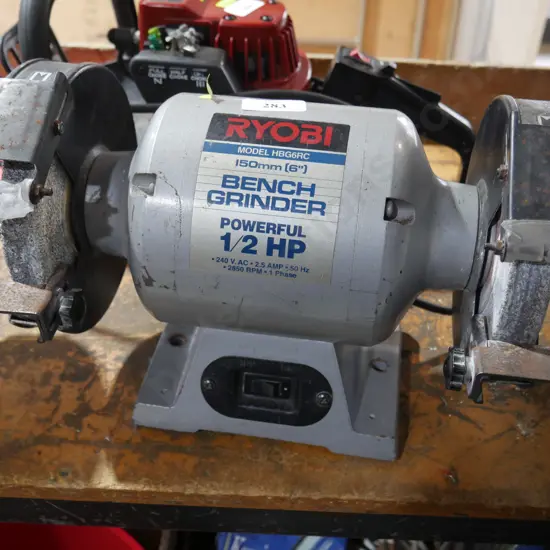 Ryobi bench grinder