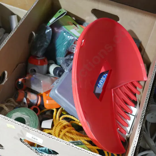 Hose pieces, rope etc