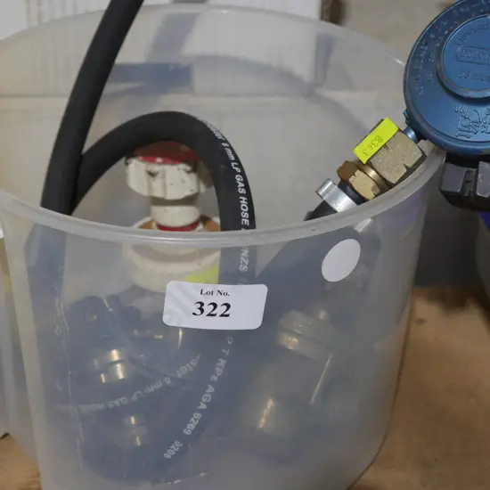 Gas hose and fittings