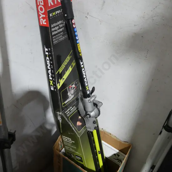 Hedge trimmer attachments