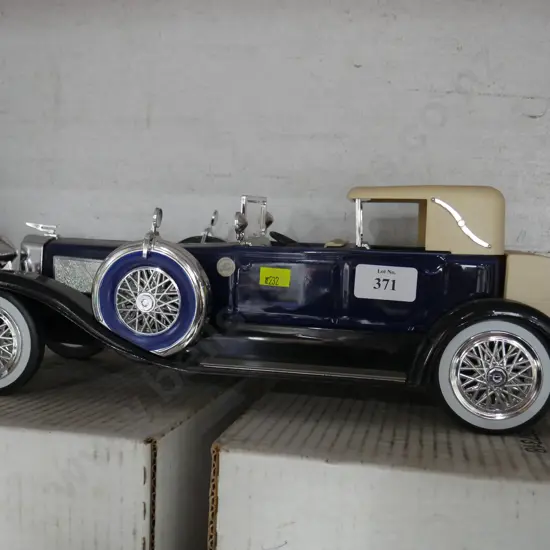 Jim beam blue car decanter