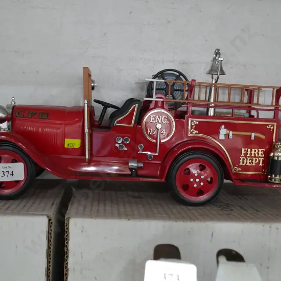 Fire engine  Jim beam decanter