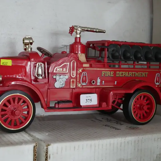 Fire engine no2 Jim beam decanter