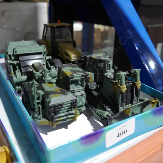 3 tractor, bulldozer , army vehicle