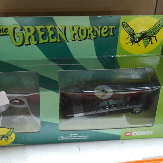 Green Hornet car , figurine