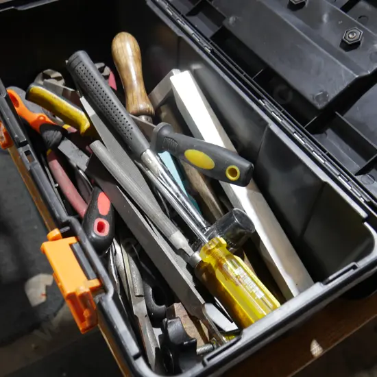 Tool box and contents