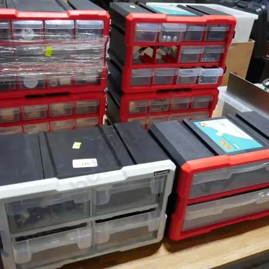 Workshop drawers and contents