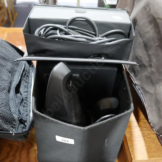 Microphone and speakers