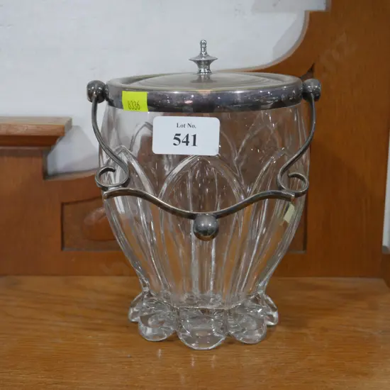 Crystal ice bucket
