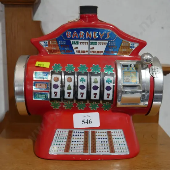 Jim Beam Barneys casino decanter