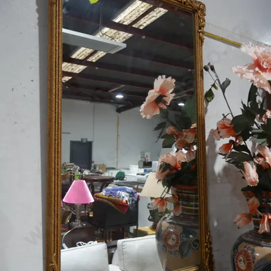 Gilt frame mirror