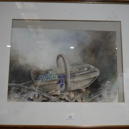 Grape basket artwork