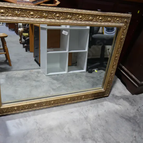 Gilt frame mirror