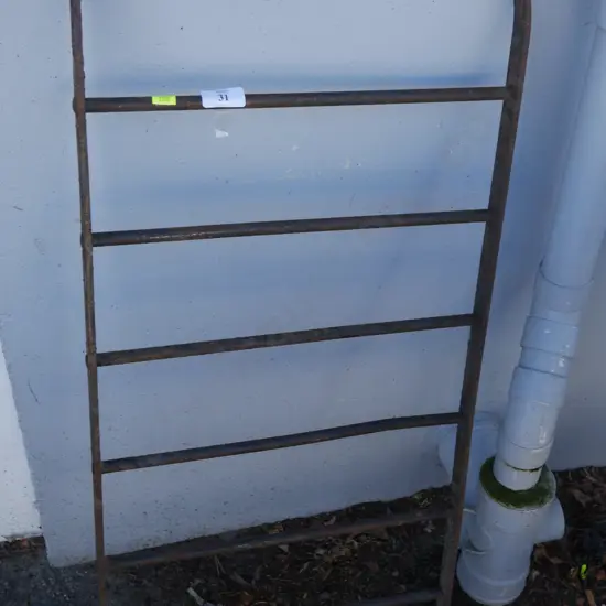 Vintage car boot rack