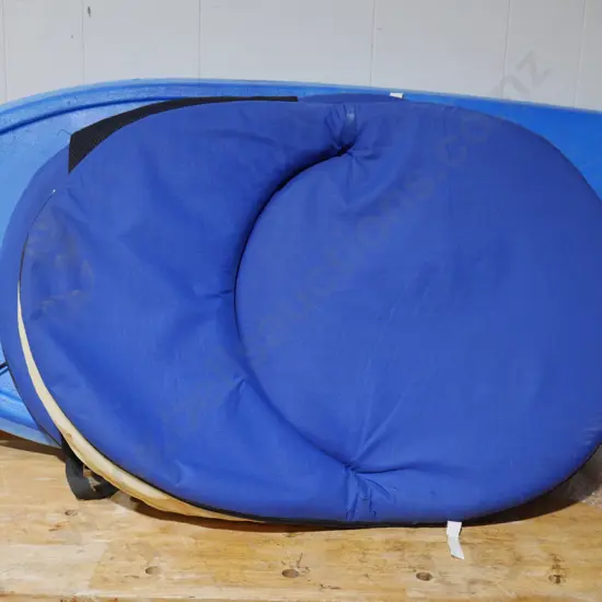 Boogie board and beach chairs