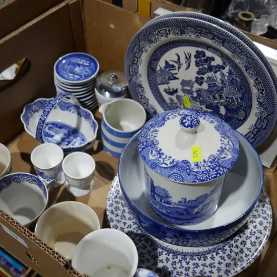 Blue and white china